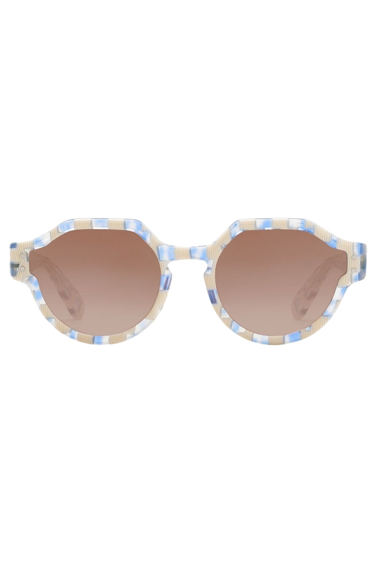 ASTOR GINGHAM OVER CRYSTAL MIRRORED