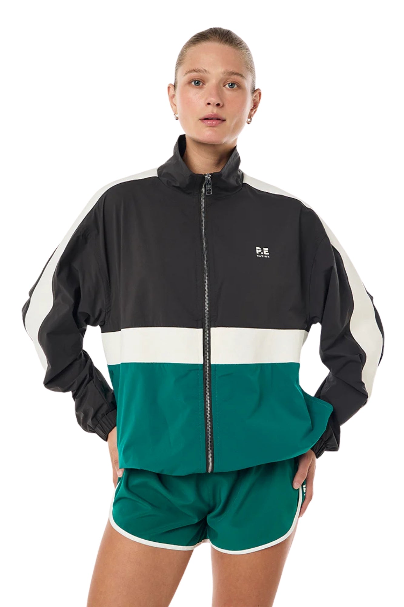 CENTURY JACKET IN COLLEGE GREEN