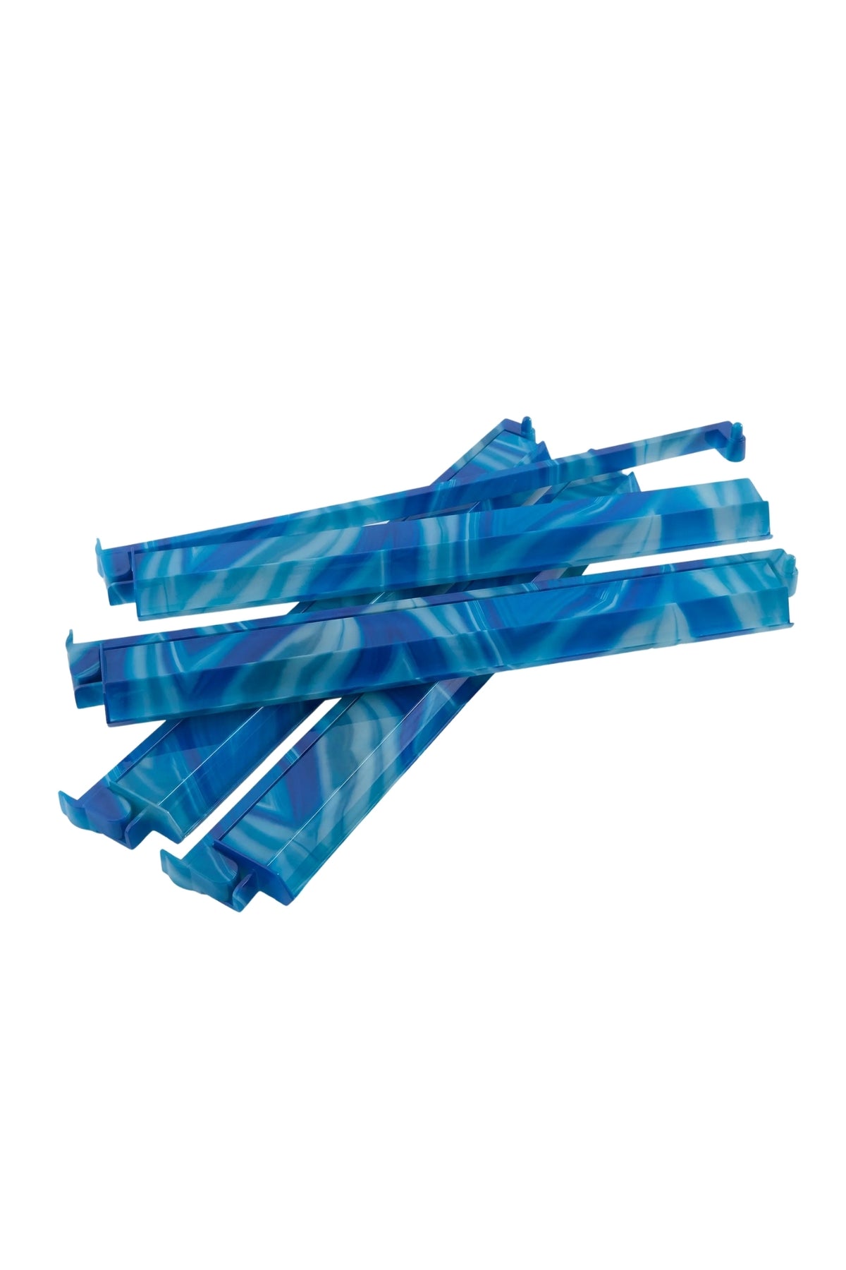 BLUE LACE AGATE RACK AND PUSHER SET
