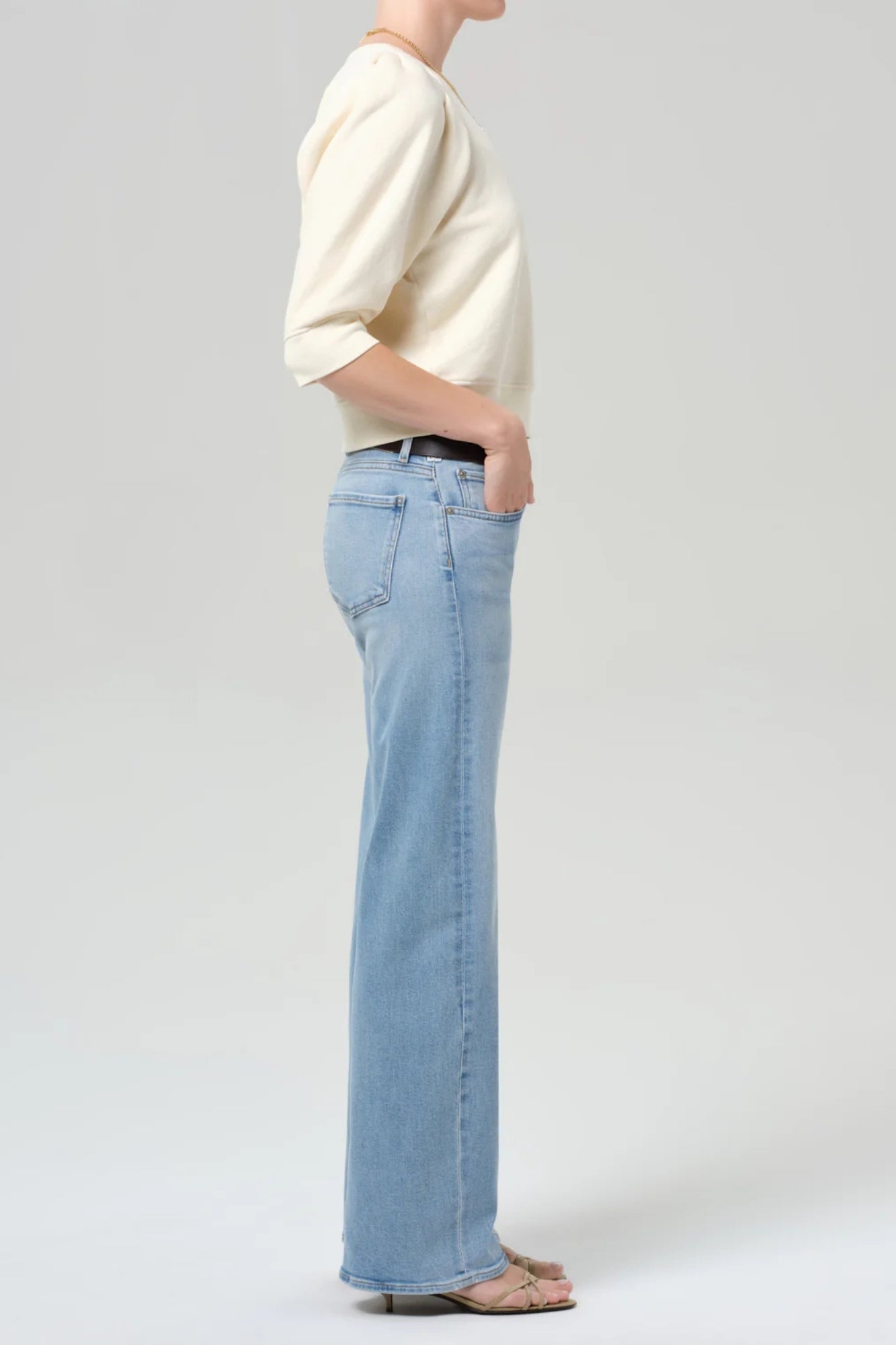 NORA TROUSER IN BOWERY INDIGO
