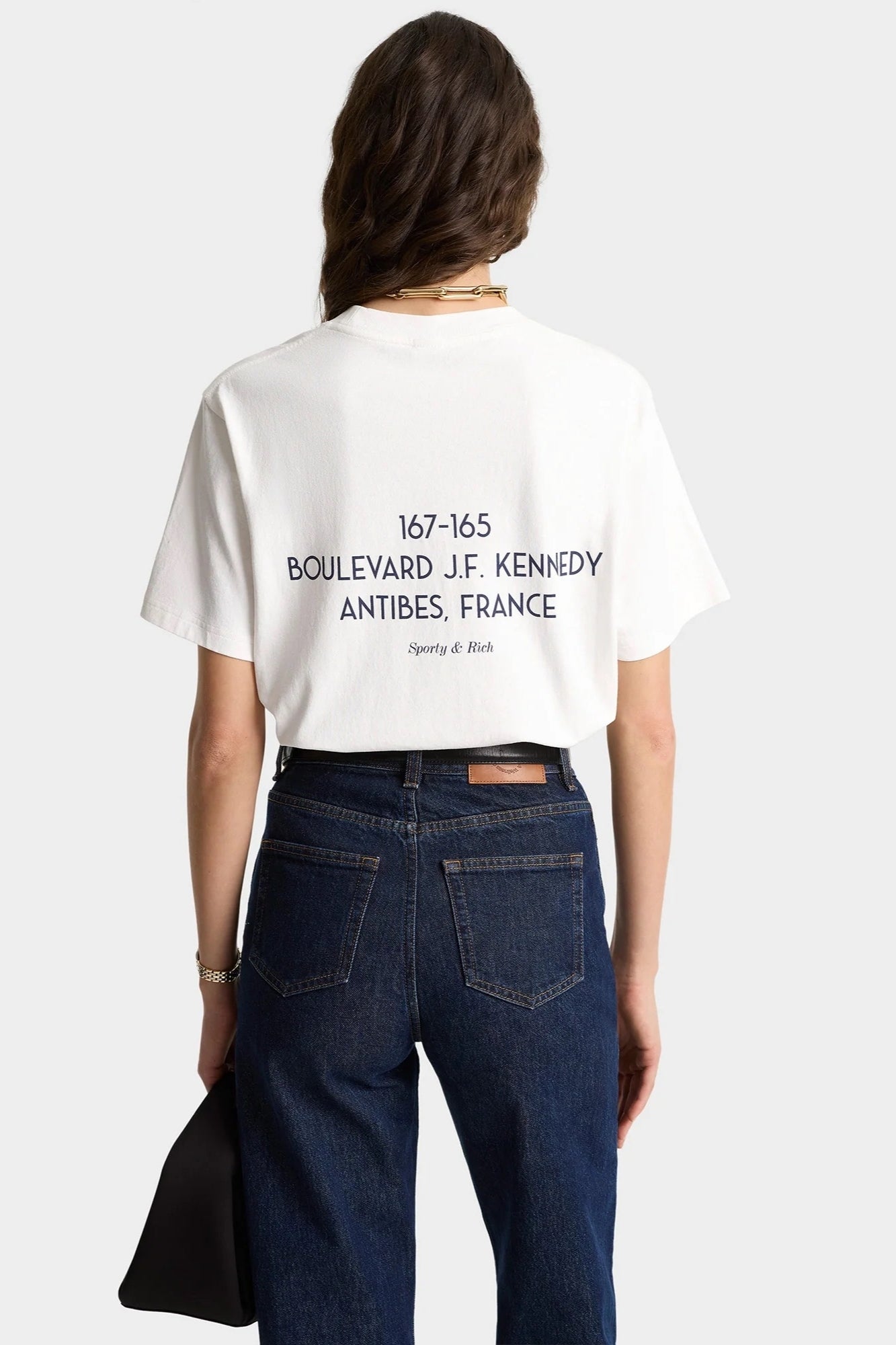 EDEN CREST KENNEDY WHITE T-SHIRT