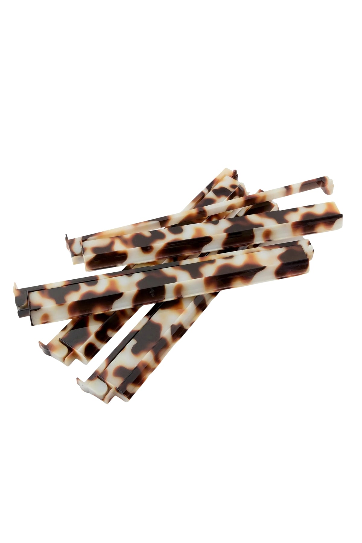 BLOND TORTOISE RACK AND PUSHER SET