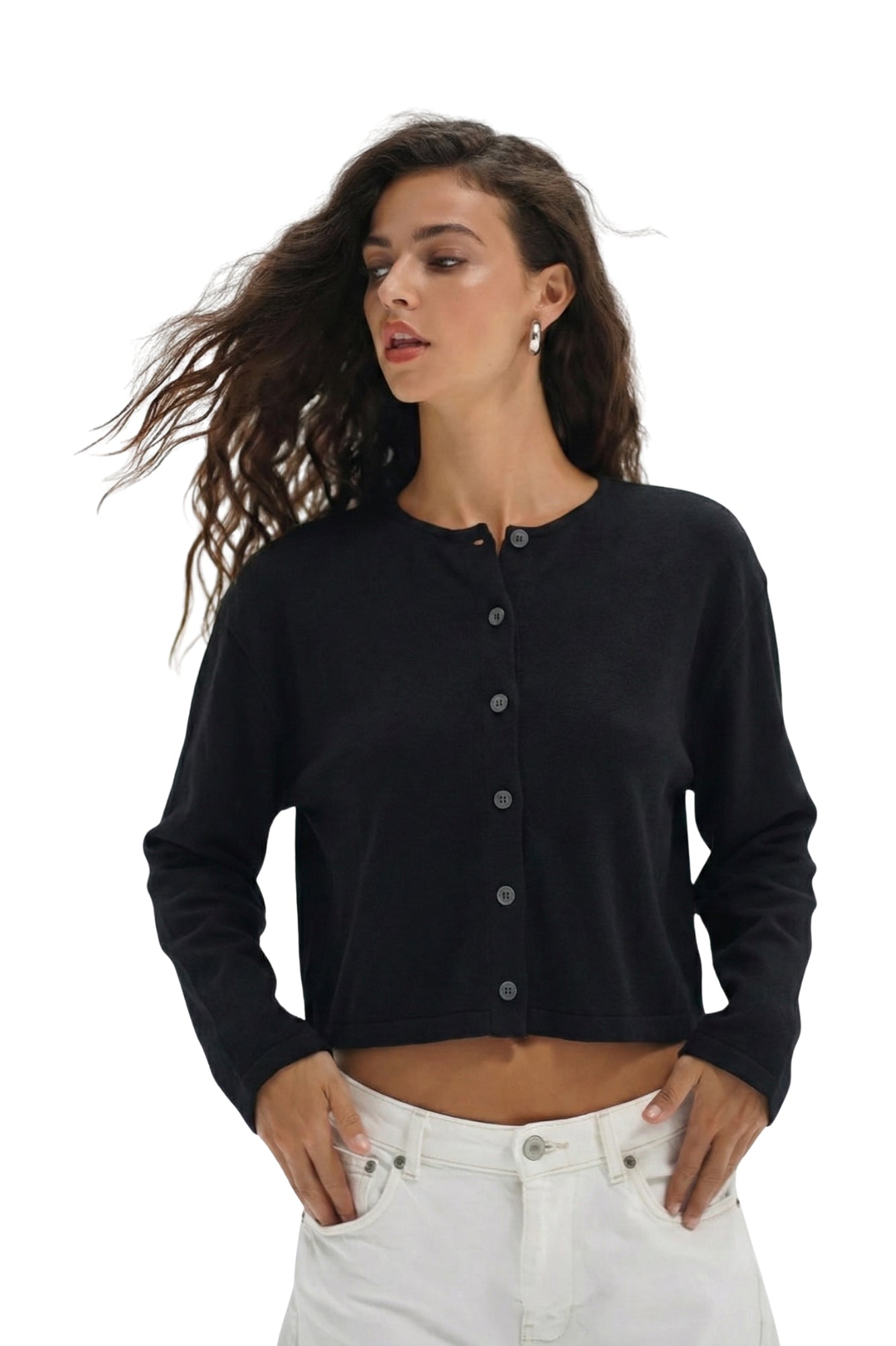 KINCAID CARDIGAN BLACK