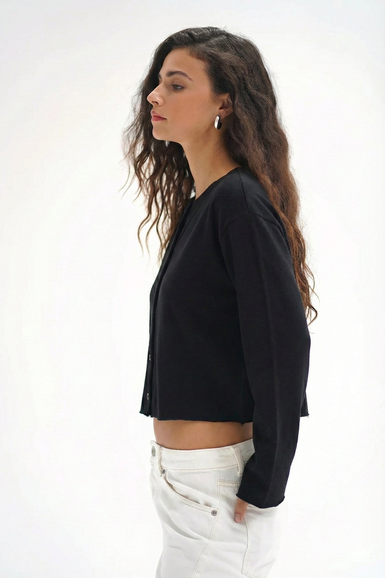 KINCAID CARDIGAN BLACK