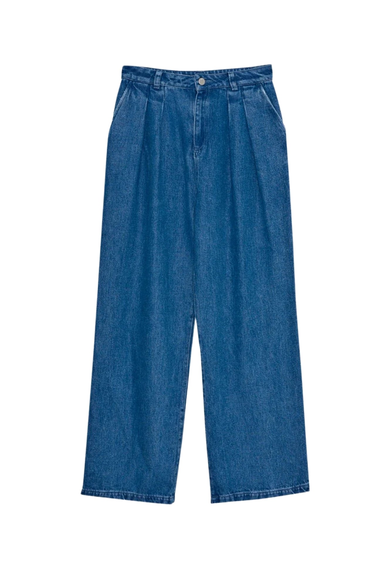 TNS TENCEL PANT MID DENIM