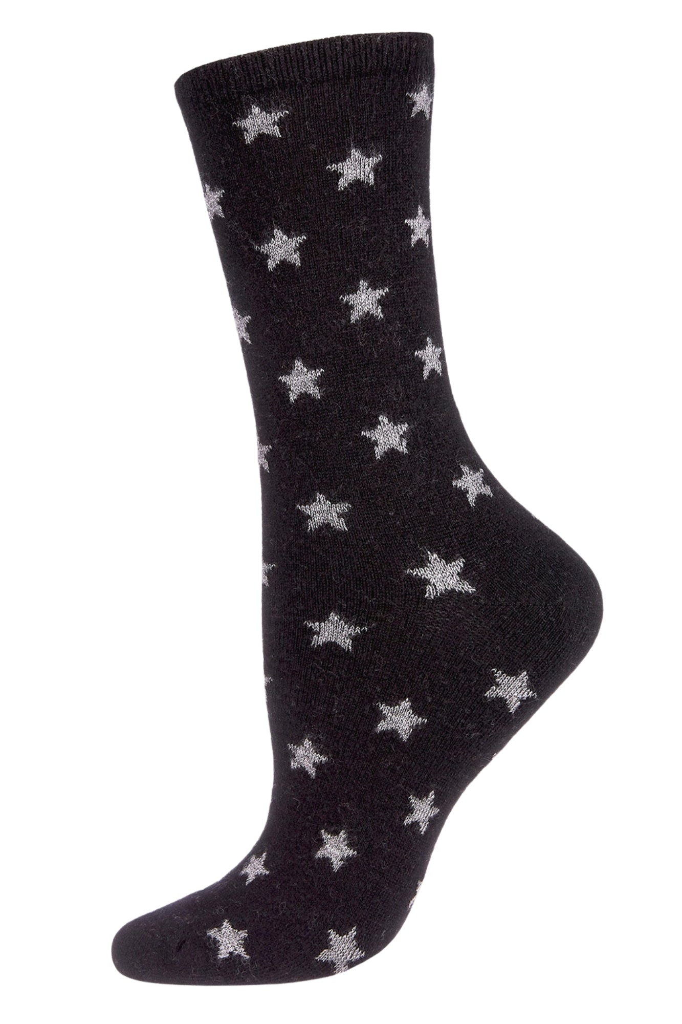 STARSTRUCK CASHMERE BLACK CREW