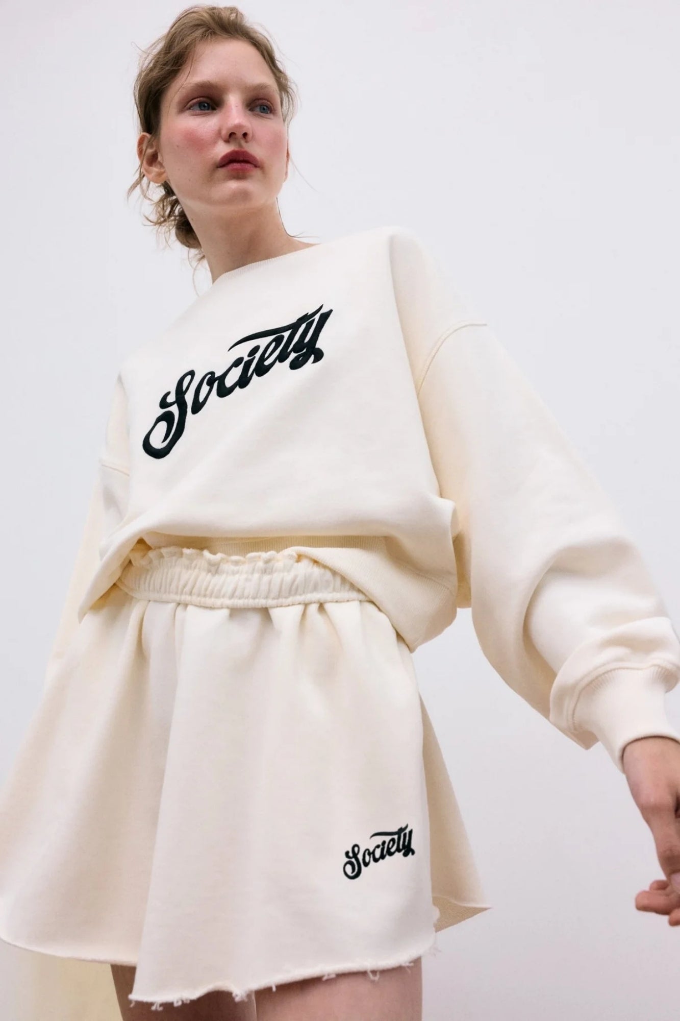 MAZUS SWEATSHIRT ECRU