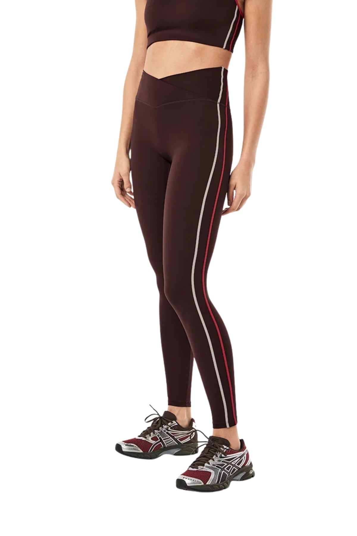 CLARITY FULL LENGTH LEGGING IN DARK PLUM