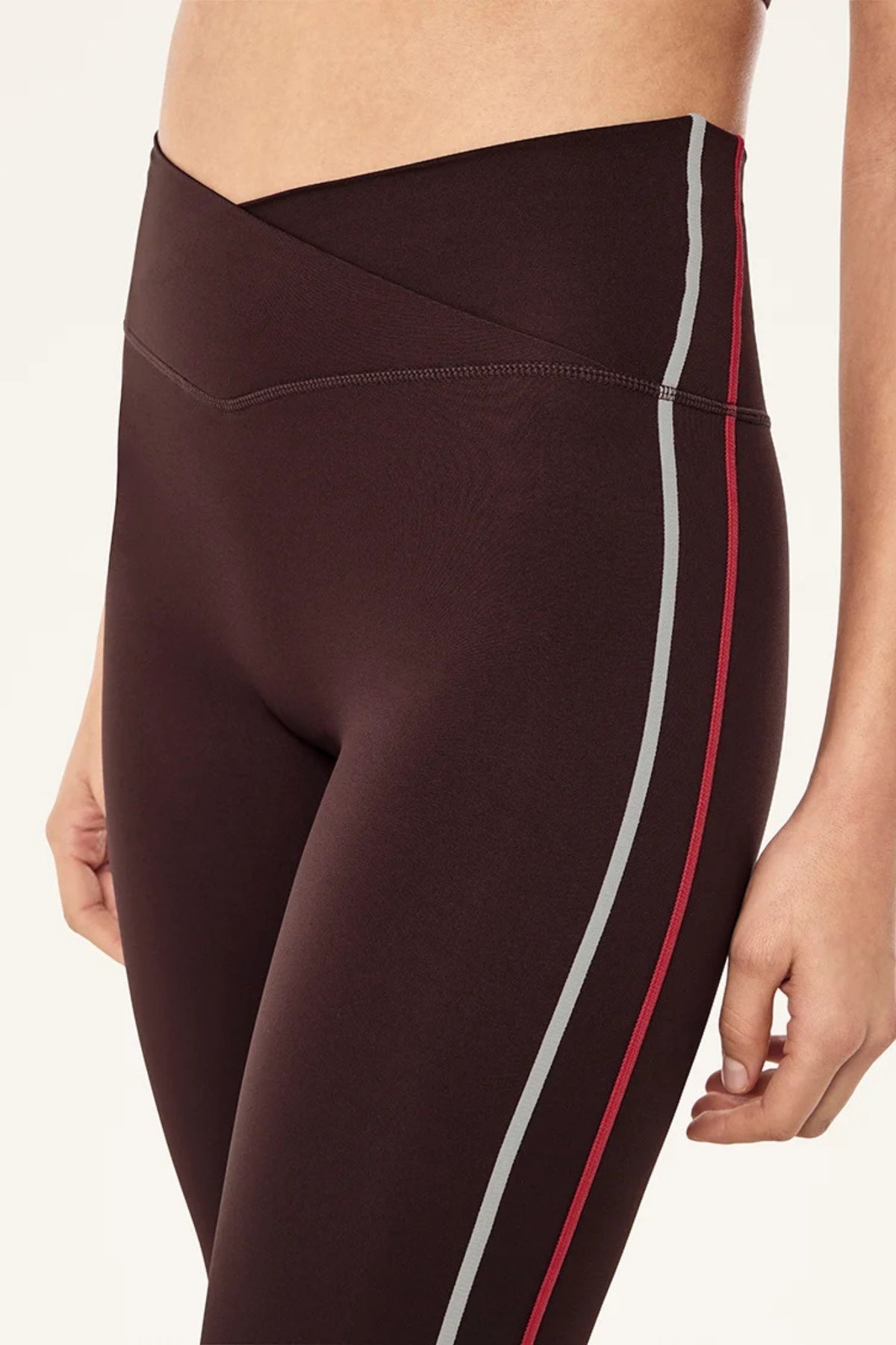 CLARITY FULL LENGTH LEGGING IN DARK PLUM