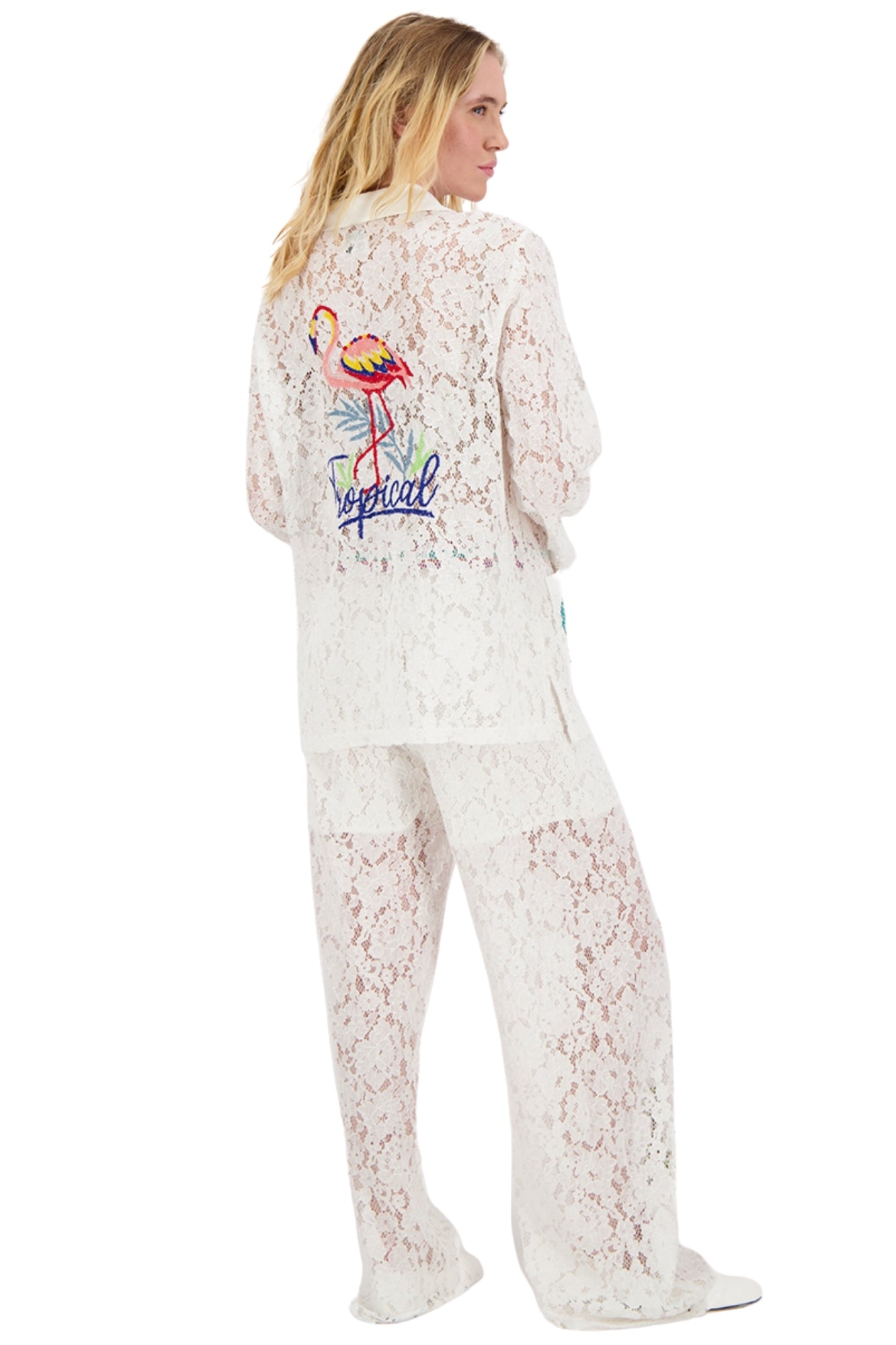 ELI MOA LACE WHITE SET