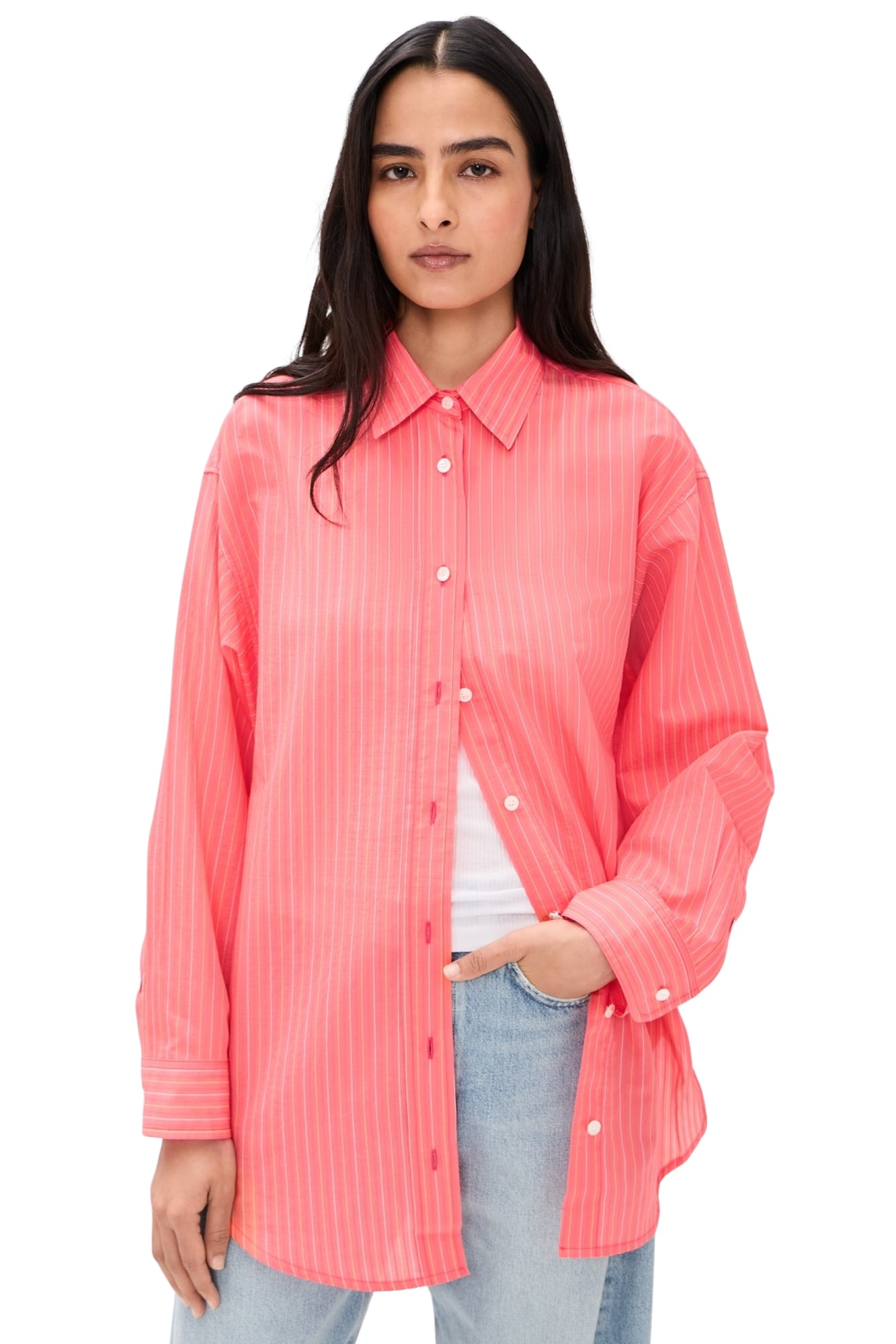 SONA SHIRT IN FONTANA STRIPE CANDY