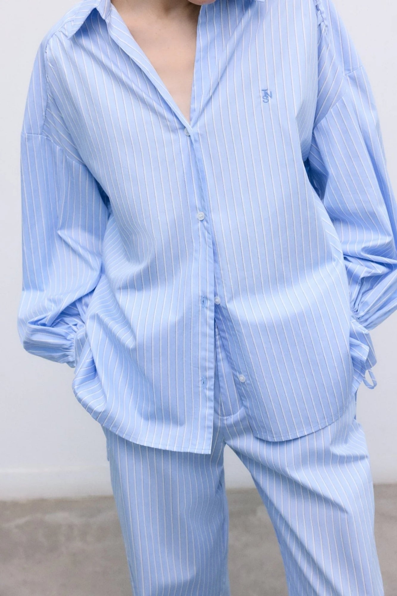 AURA VISTABLUE STRIPES SHIRT