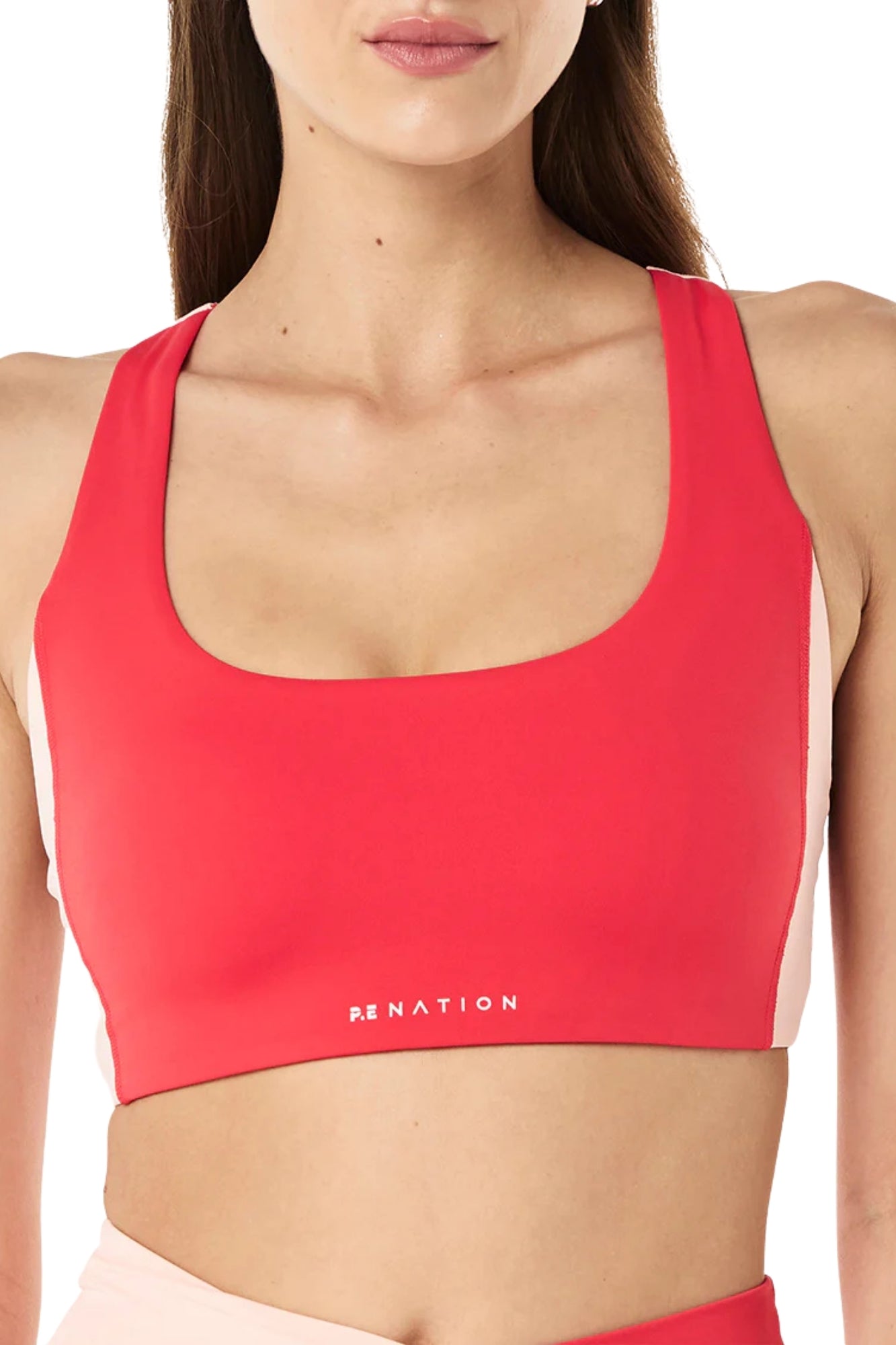ZONE SPORTS BRA IN STRAWBERRY