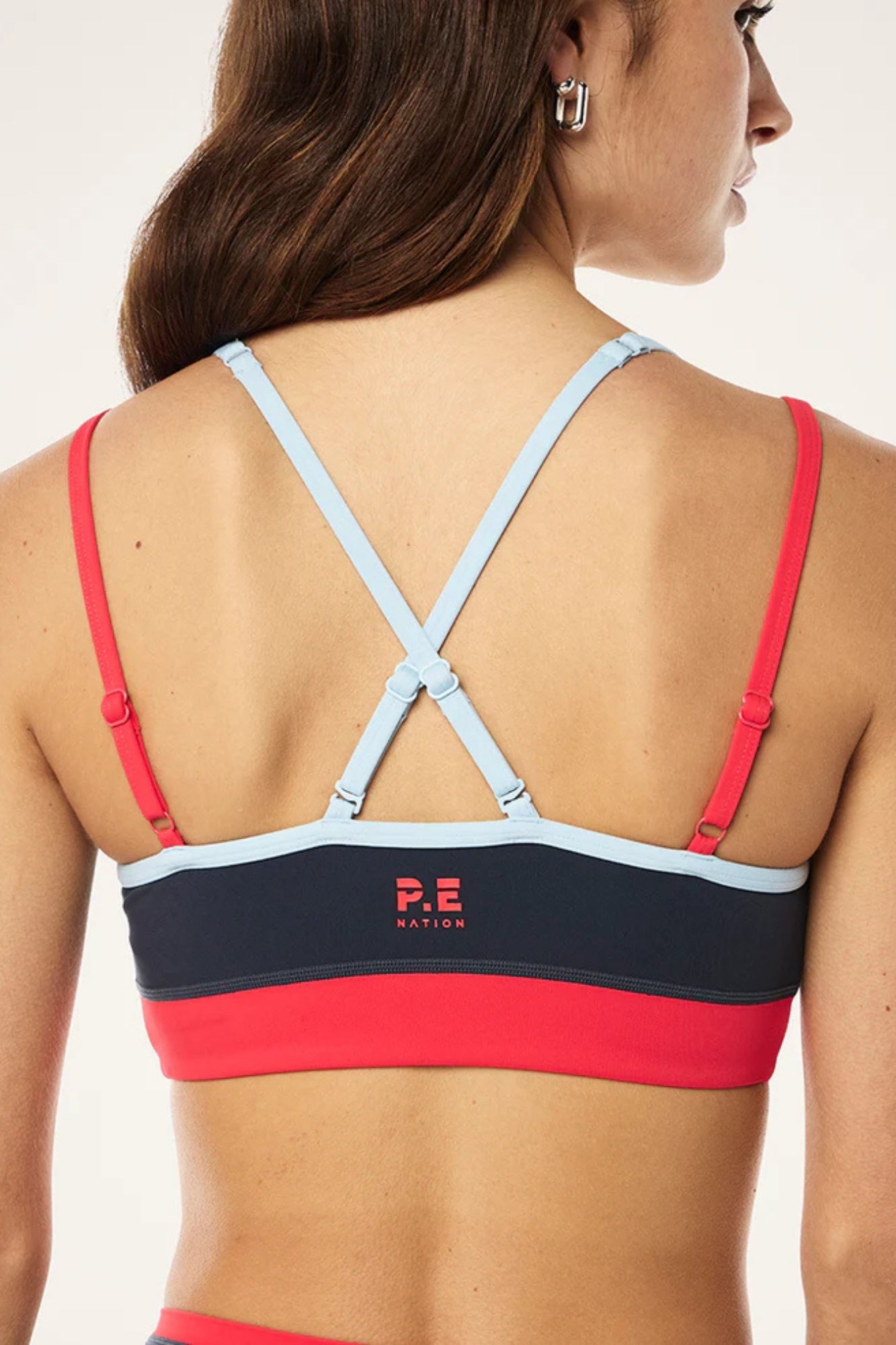 PARAMOUNT MARINE BLUE STRAWBERRY SPORTS BRA