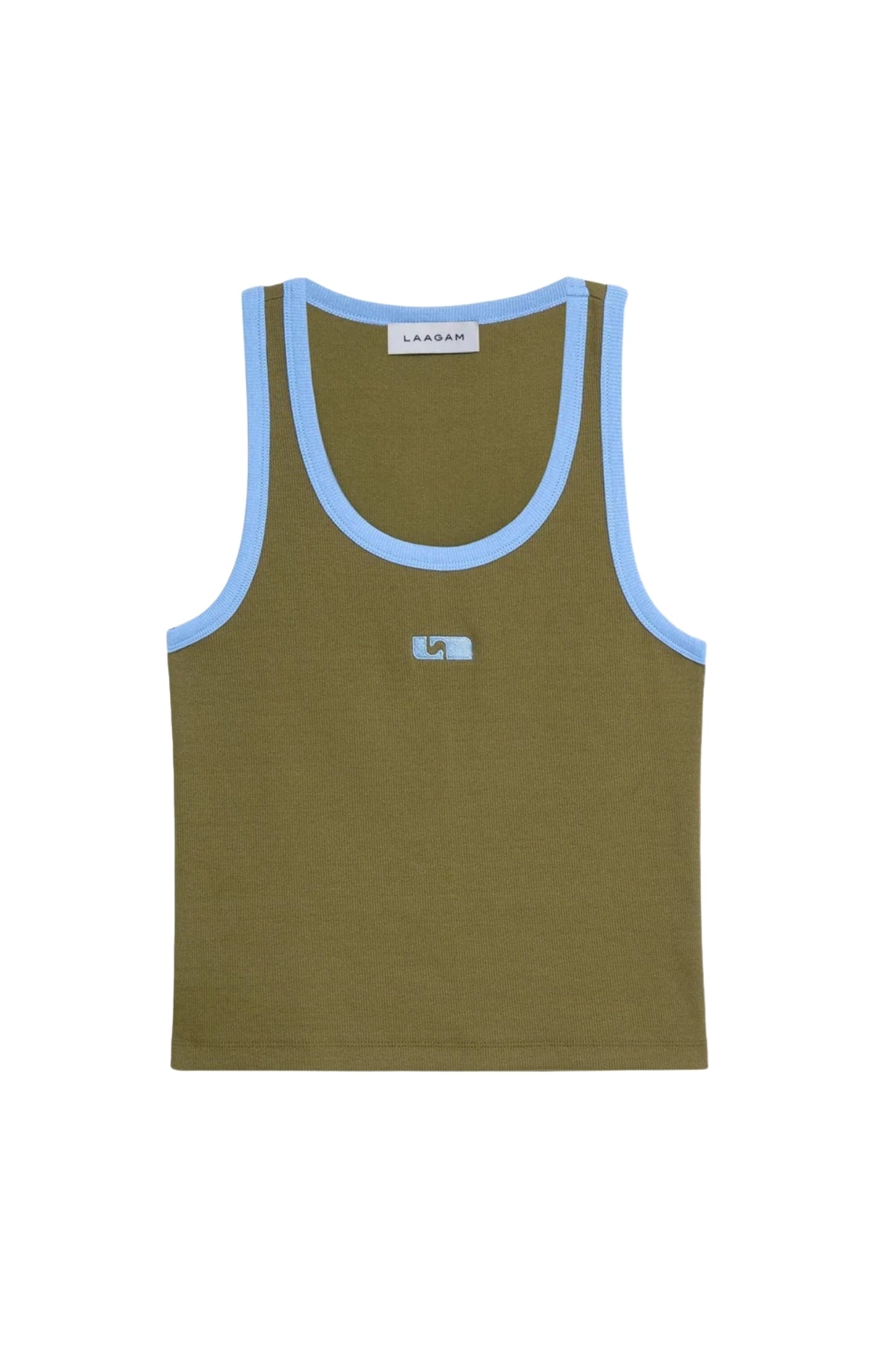 KELSI KHAKI TANK TOP