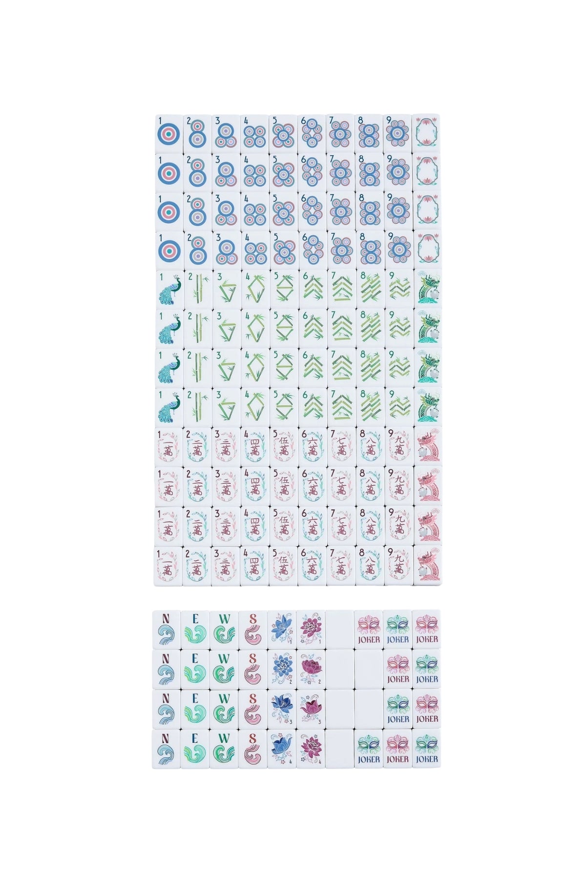 SMITH MAHJONG TILES