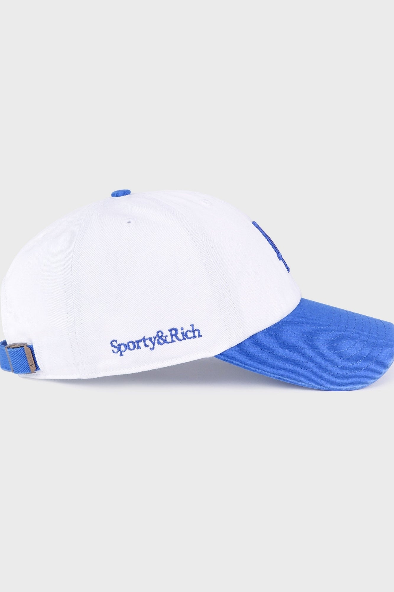 LA HAT WHITE AND BLUE