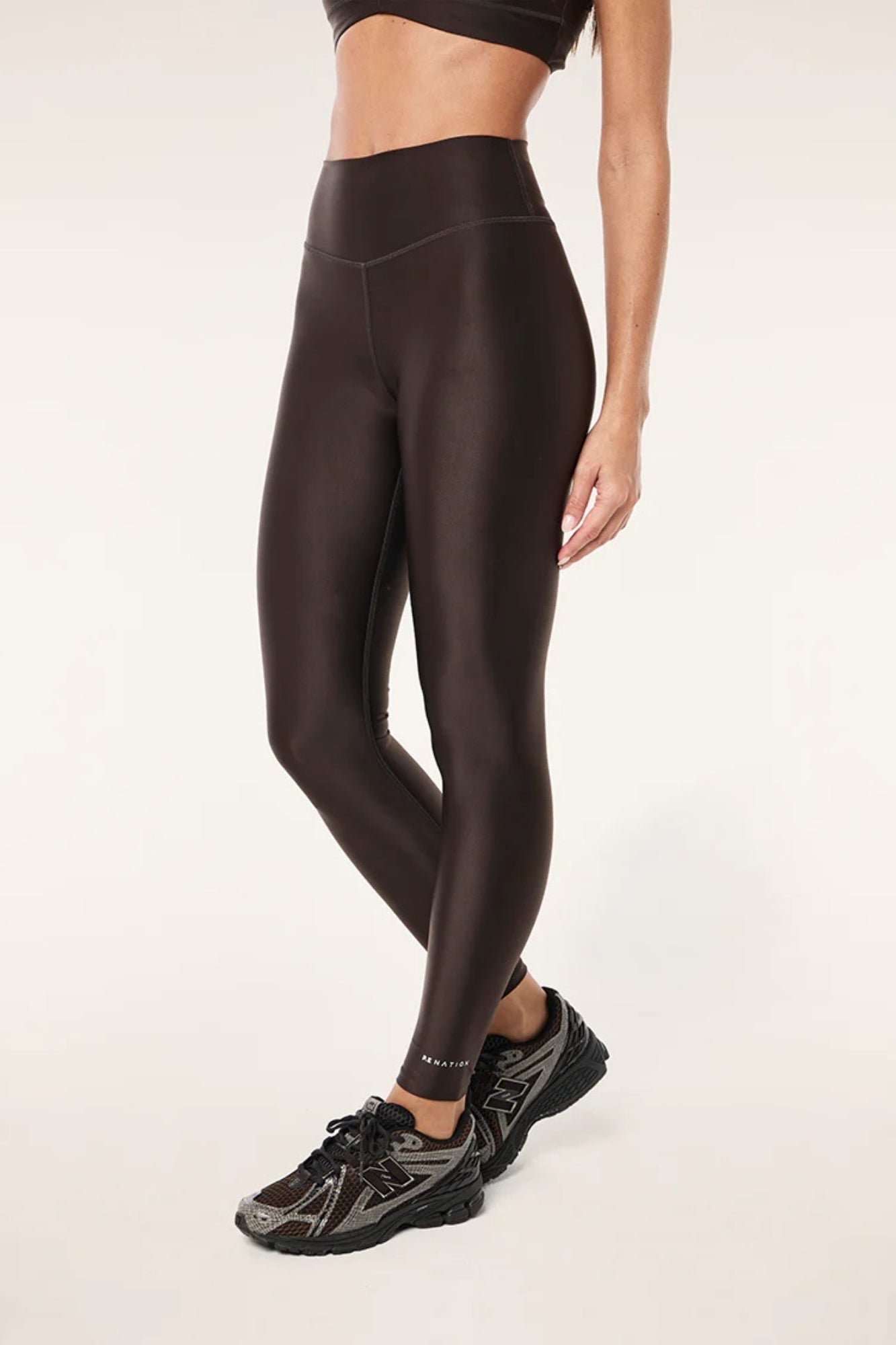 FAIRMONT FULL LENGTH LEGGING IN COFFEE SHINE