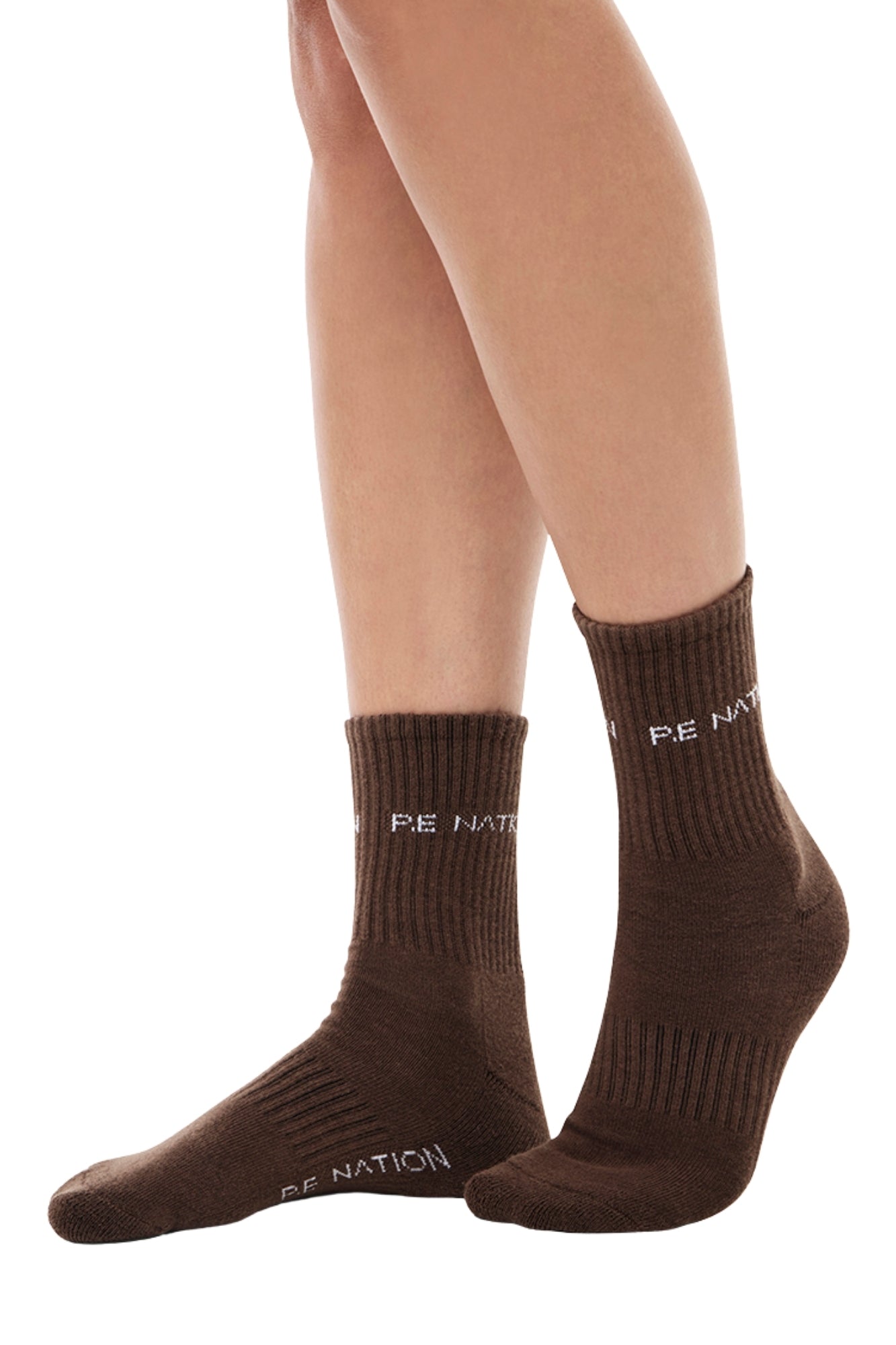 SIGNATURE SOCK IN MAJOR BROWN