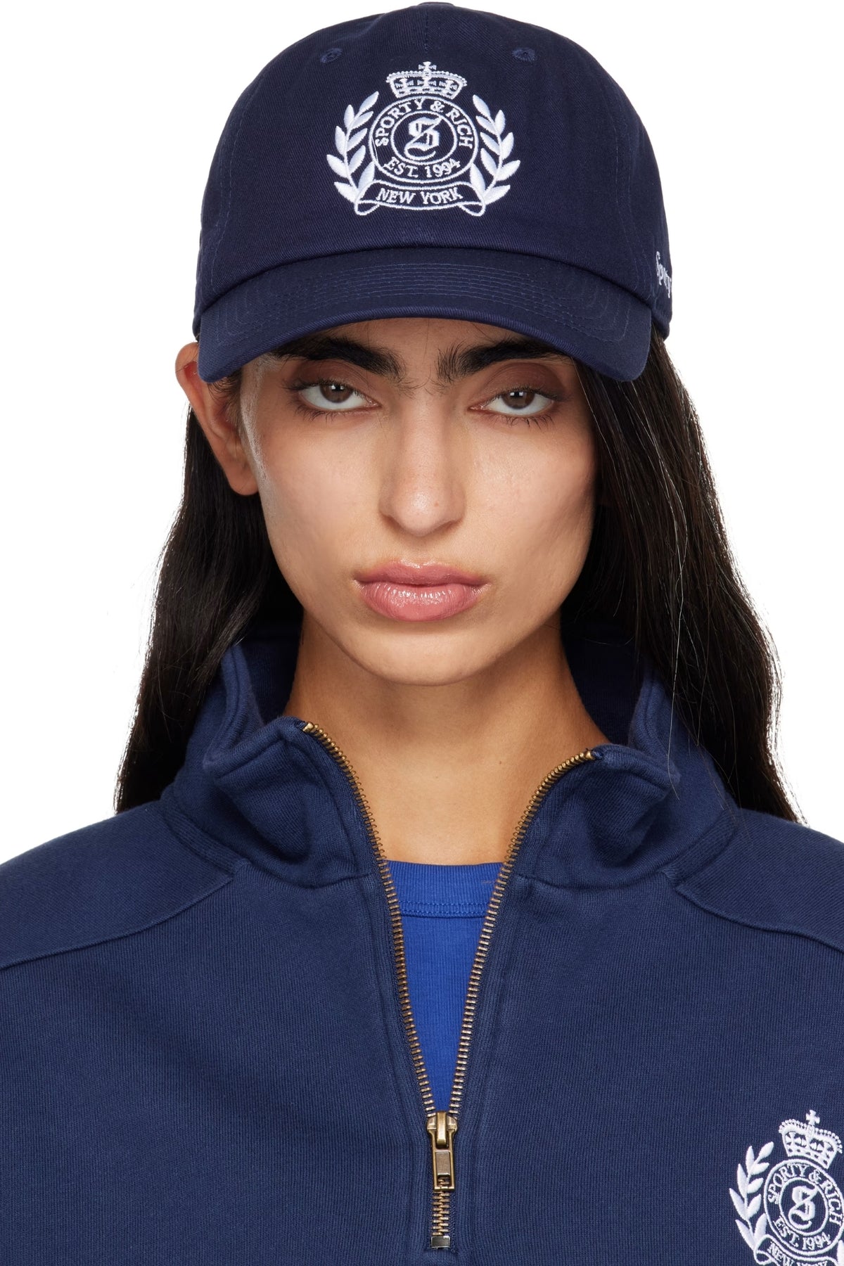 CREST HAT DARK NAVY