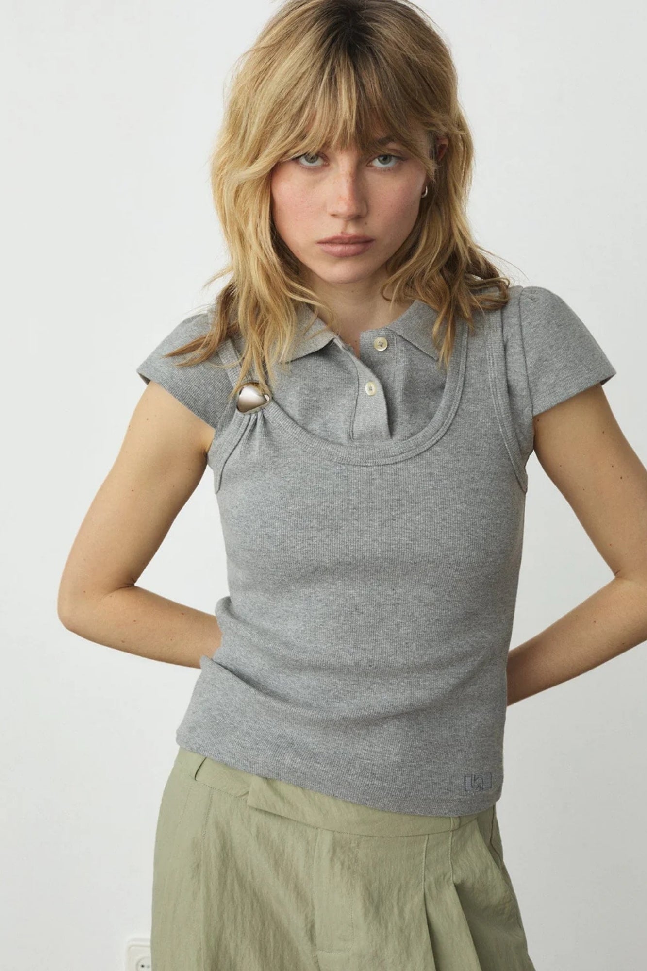 EDEN GREY TANK TOP