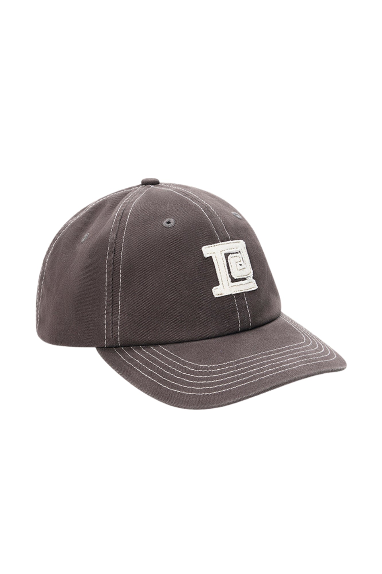 MONOGRAM WASHED LICORICE CAP