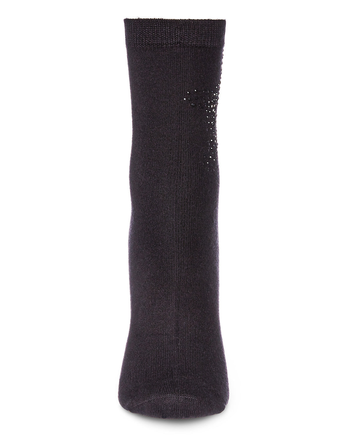 STARSTRUCK RHINESTONE BLACK ANKLET