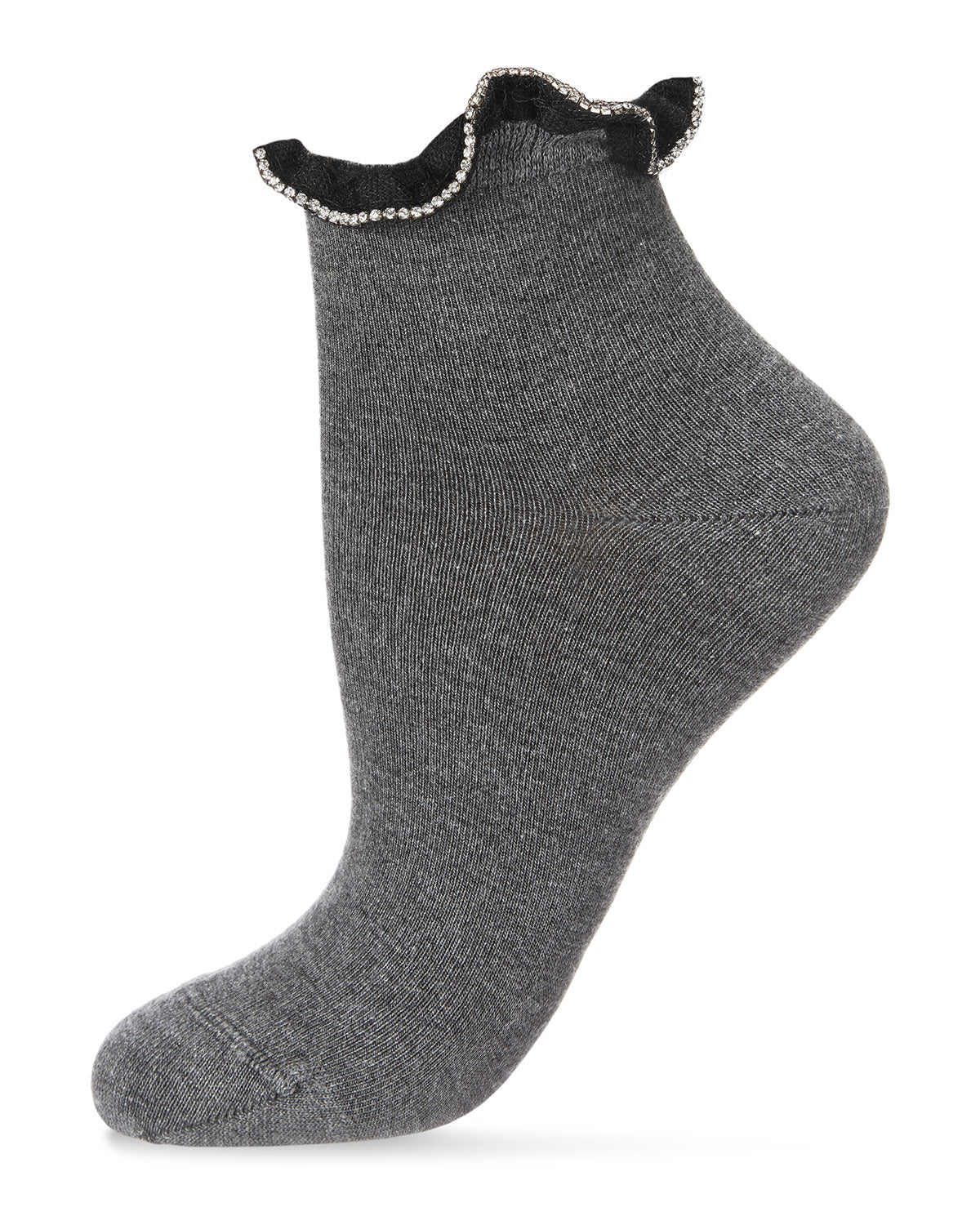 RING AROUND FASHION GRAY HEATHER ANKLET